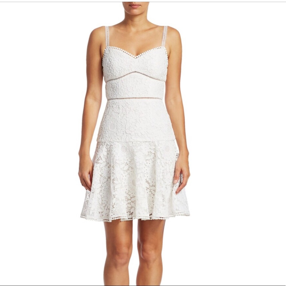 ML Fit and Flare Lace Dress